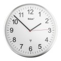 Zegar ścienny sterowany radiowo metalowy 30 cm auto czas DCF77