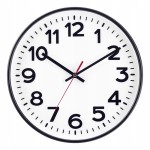 Zegar ścienny sterowany radiowo 30 cm auto czas DCF77