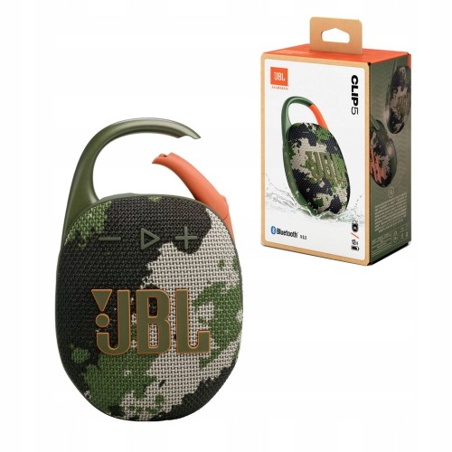 Głośnik przenośny BEZPRZEWODOWY Bluetooth WODOODPORNY JBL Clip 5