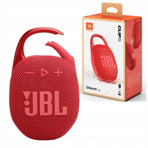 Głośnik przenośny BEZPRZEWODOWY Bluetooth WODOODPORNY JBL Clip 5