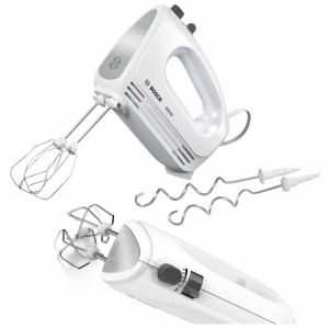 Mikser ręczny 400W funkcja TURBO 4 prędkości haki do ciasta Bosch