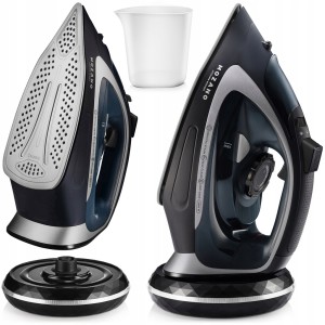 Żelazko bezprzewodowe parowe Mozano Ultimate Smooth 2600 W ceramiczna stopa