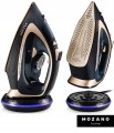 Żelazko bezprzewodowe PAROWE Mozano Ultimate Smooth 2600 W ceramiczna stopa