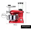 ROBOT PLANETARNY MIKSER kuchenny BLENDER DO MIĘSA 4w1 MISA 6,2L MOCNY 3200W