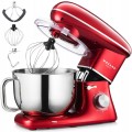 Robot planetarny mikser kuchenny 3 mieszadła misa 6.2l mocny 2000W