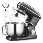 Robot planetarny mikser kuchenny 3 mieszadła misa 6.2l mocny 2000W