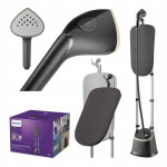Mocna PAROWNICA STOJĄCA do UBRAŃ i TKANIN PHILIPS z deską Steamer 2000W