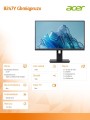 Monitor komputerowy 23.8" Full HD 1920x1080px HDMI DisplayPort LED Acer