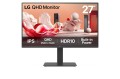 Monitor komputerowy 27" 2K QHD 2560x1440px HDMI DisplayPort głośniki USB LG