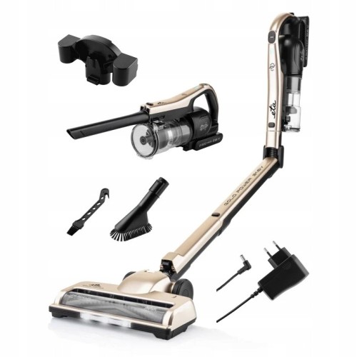 Odkurzacz pionowy akumulatorowy ręczny 2w1 ETA Gold Power złoty 21.6V