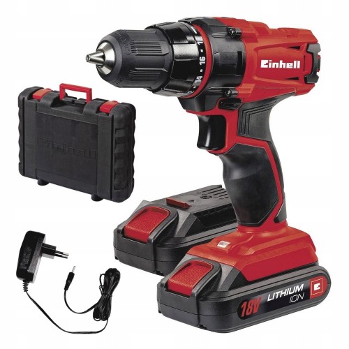 Wkrętarka akumulatorowa WIERTARKA EINHELL 2x akumulator 18V ładowarka