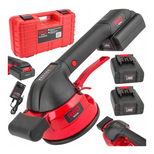 Przyssawka wibrująca do układania płytek wibrator do poziomowania 2xaku 18V