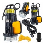 Pompa zatapialna głębinowa zanurzeniowa do wody 750W 6000 l/h pływak lina