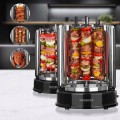Grill opiekacz do kebaba pionowy kurczaka szaszłyki doner rożen obrotowy