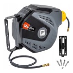 Automatyczny zwijacz bęben wąż 14m pneumatyczny ciśnieniowy 10 bar uchwyt