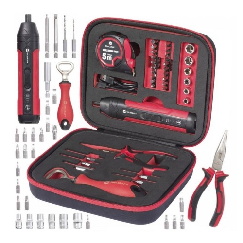 Wkrętak elektryczny precyzyjny wkrętarka akumulatorowa narzędzia miara bity