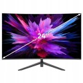 Monitor gamingowy aiwa 24" 1920x1080 100Hz HDMI VGA bezramkowy zakrzywiony