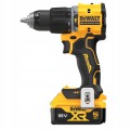 Wkrętarka akumulatorowa wiertarka udar 2x aku 18V 5Ah 74Nm DeWALT walizka