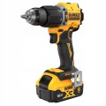 Wiertarka AKUMULATOROWA wkrętarka UDAR 2x aku 18V 5Ah 74Nm DeWALT walizka