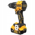 Wiertarka AKUMULATOROWA wkrętarka UDAR 2x aku 18V 5Ah 74Nm DeWALT walizka