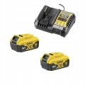 Wiertarka AKUMULATOROWA wkrętarka UDAR 2x aku 18V 5Ah 74Nm DeWALT walizka
