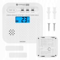 Czujnik czadu tlenku węgla Co alarm bezprzewodowy WiFi Tuya 10 lat