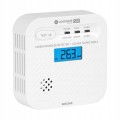 Czujnik czadu tlenku węgla Kruger&Matz Connect S10 detektor alarm wykrywacz