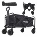 Wózek transportowy składany na kółkach 91 x 59 x 52 cm pojemny 90L