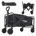 WÓZEK TRANSPORTOWY składany na kółkach 91 x 59 x 52 cm pojemny 90L