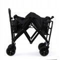 Wózek transportowy składany na kółkach 91 x 59 x 52 cm pojemny 90L