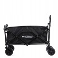 Wózek transportowy składany na kółkach 91 x 59 x 52 cm pojemny 90L