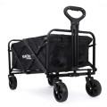 Wózek transportowy składany na kółkach 91 x 59 x 52 cm pojemny 90L