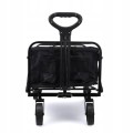 Wózek transportowy składany na kółkach 91 x 59 x 52 cm pojemny 90L
