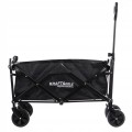 Wózek transportowy składany na kółkach 91 x 59 x 52 cm pojemny 90L