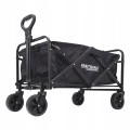 Wózek transportowy składany na kółkach 91 x 59 x 52 cm pojemny 90L
