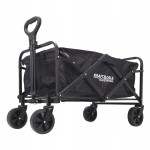 Wózek transportowy składany na kółkach 91 x 59 x 52 cm pojemny 90L