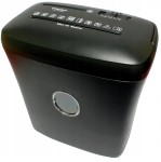 Mocna biurowa wydajna niszczarka dokumentów kart i CD P4 4x35mm kosz 20L