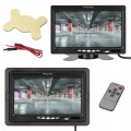 Monitor samochodowy Peiying 7 cali 2 kanały do kamery cofania parkowania