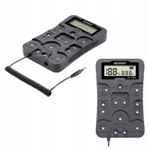 Tester baterii ogniw guzikowych AKUMULATORÓW cyfrowy WOLTOMIERZ VOLTCRAFT