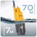 Pompa MEMBRANOWA zatapialna ZANURZENIOWA do studni 1080L/h GŁĘBINOWA IPX8