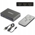 Przełącznik HDMI rozgałęziacz sygnału ROZDZIELACZ rozdzielczość do 8K PILOT