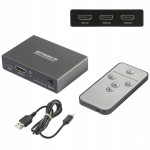 Przełącznik HDMI rozgałęziacz sygnału ROZDZIELACZ rozdzielczość do 8K PILOT