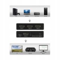 Przełącznik HDMI rozgałęziacz sygnału ROZDZIELACZ rozdzielczość do 8K PILOT