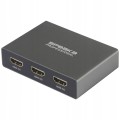 Przełącznik HDMI rozgałęziacz sygnału ROZDZIELACZ rozdzielczość do 8K PILOT
