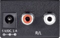 Konwerter sygnału audio AV Cinch na cyfrowy TOSLINK złącze optyczne SpeaKa