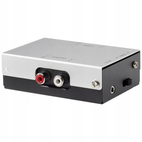 Przedwzmacniacz stereofoniczny RCA cinch 34 dB SpeaKa Professional