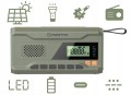 Radio awaryjne na korbkę przenośne solarne dynamo latarka Powerbank 4500mAh