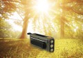 Radio awaryjne na korbkę przenośne solarne dynamo latarka Powerbank 4500mAh