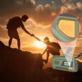 Radio awaryjne na korbkę przenośne solarne dynamo latarka Powerbank 4500mAh