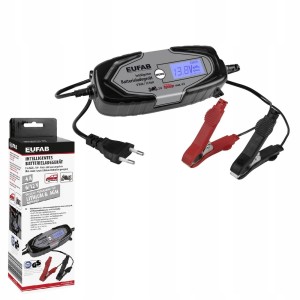 Prostownik automatyczny MIKROPROCESOROWY ładowarka akumulatorów 12V 6V